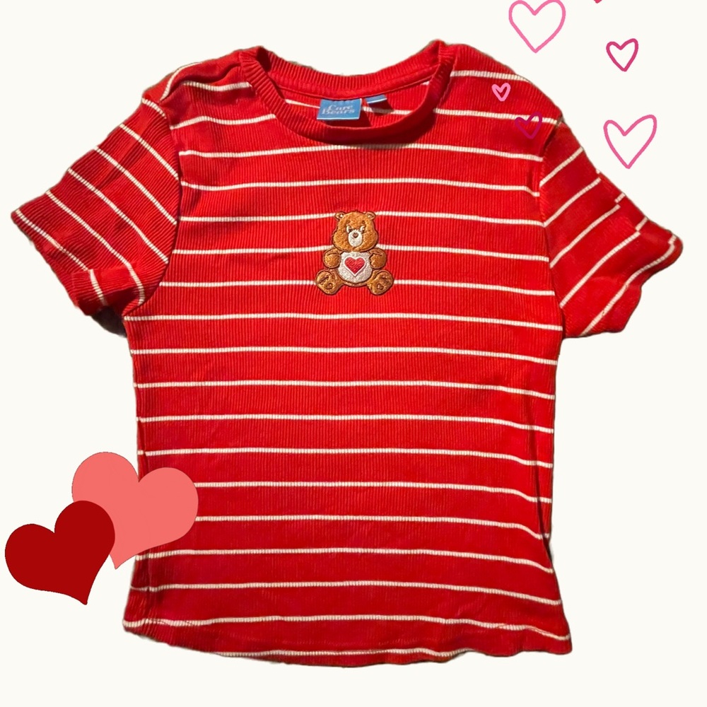 Care bear graphic tee